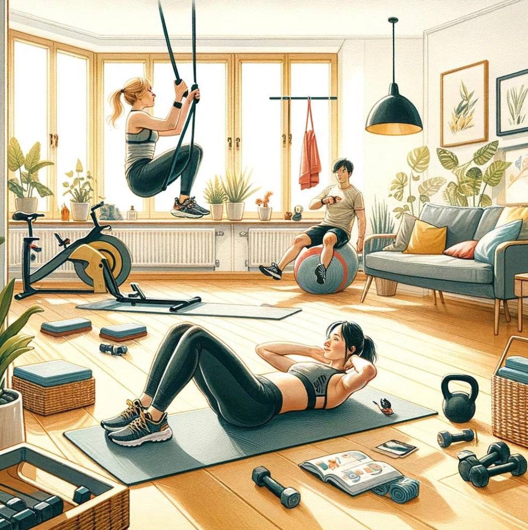Mini-Workouts und Challenges: Flexible und kurze Trainingseinheiten für jedermann, die Spaß machen und ohne großen Zeitaufwand.